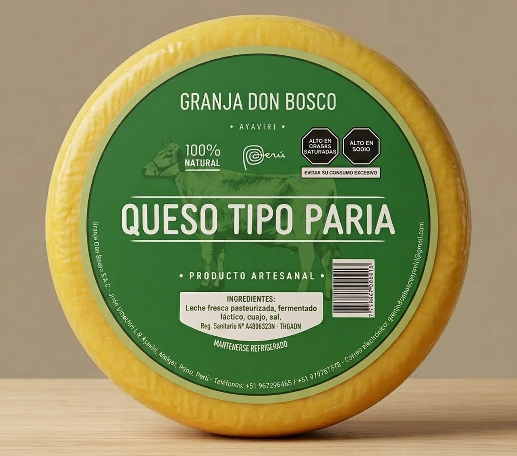 Queso Tipo Paria